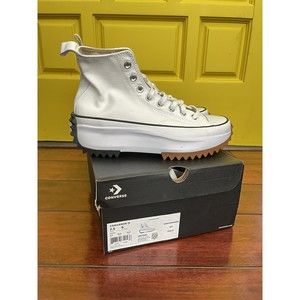 NEW Size 9 Women's / 7.5 Mens Boots Converse Run Star Hike Platform High 166799C